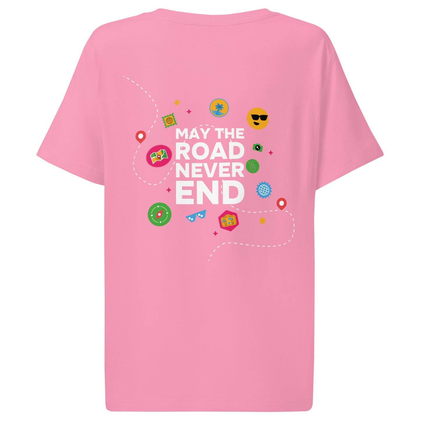 T-shirt moto femme - Horizons colorés