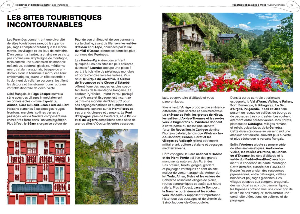 Guide des Pyrénées à moto