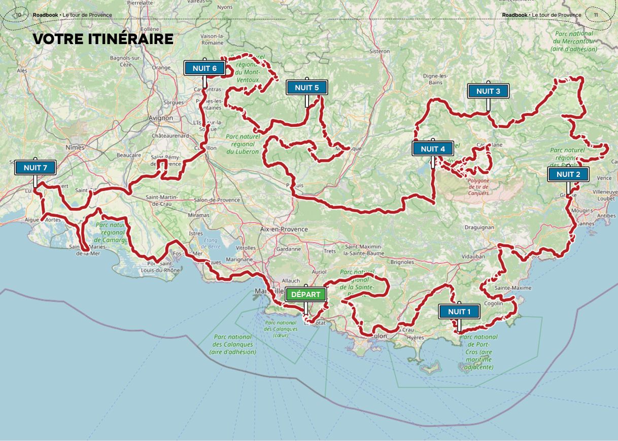 The Provence Motorcycle Tour