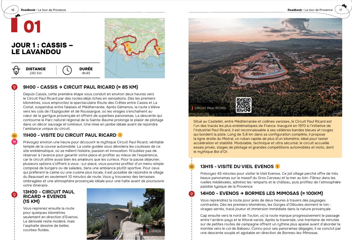 The Provence Motorcycle Tour