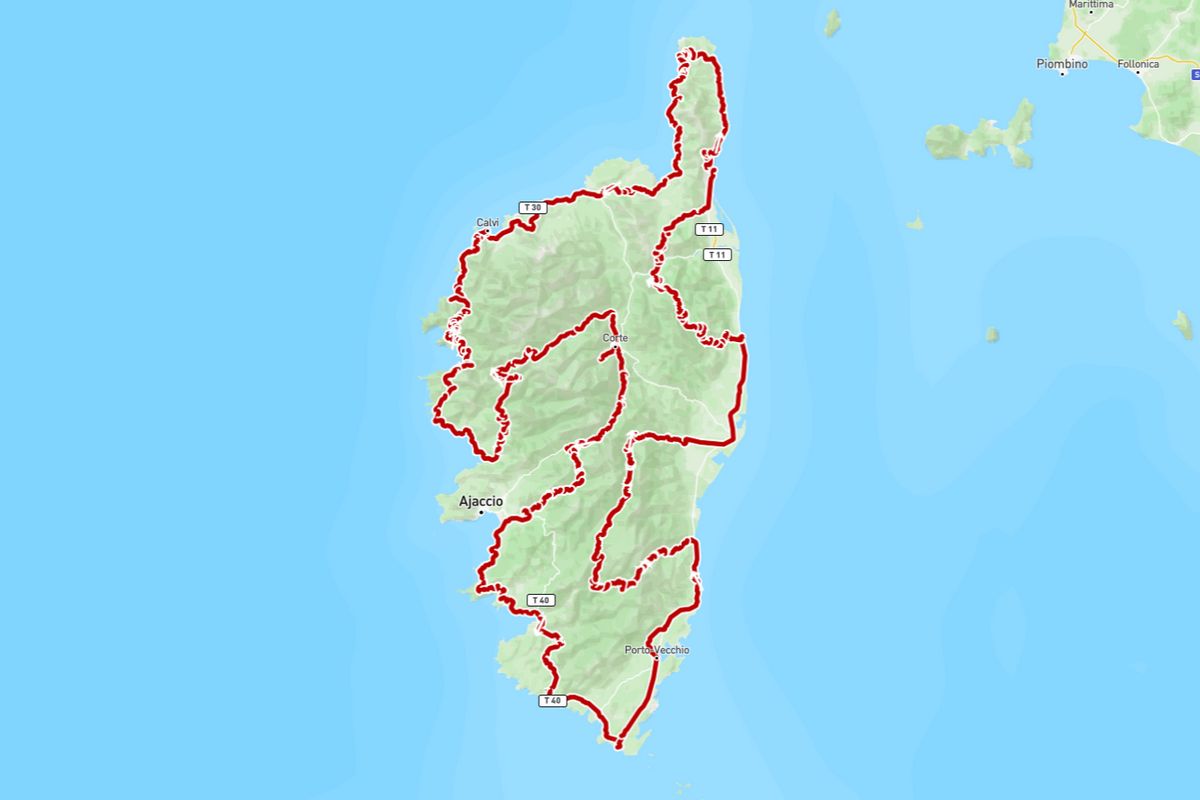 Le Tour de Corse à moto