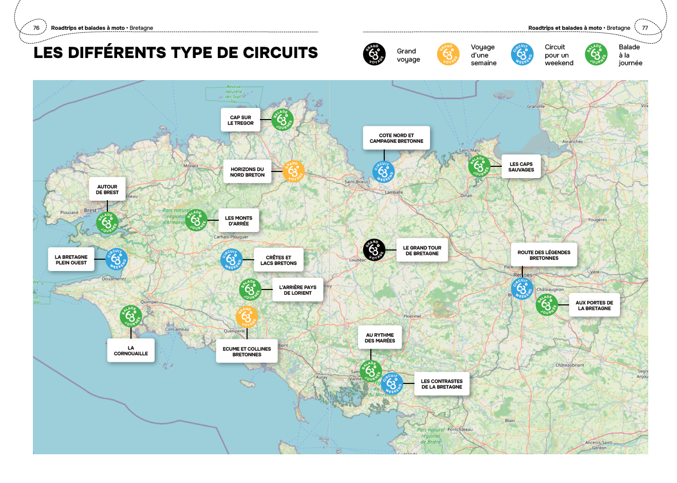 Guide - La Bretagne à moto