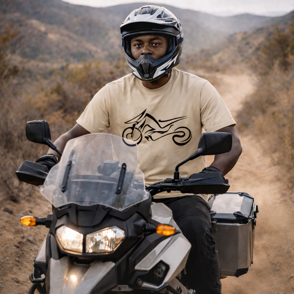 T-shirt homme - Moto Trail