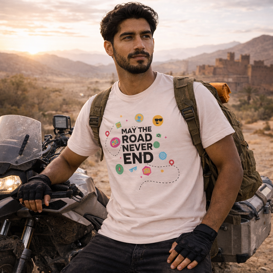 T-shirt homme – Horizons colorés