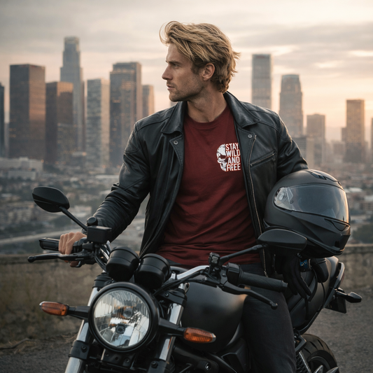 T-shirt moto homme – Esprit libre