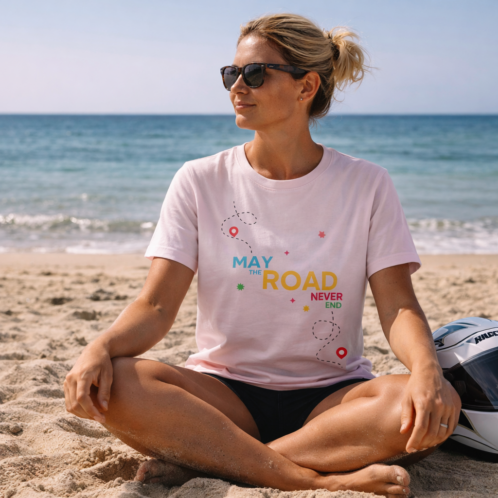 T-shirt moto femme - Evasion