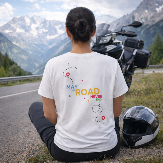 T-shirt moto femme - Evasion