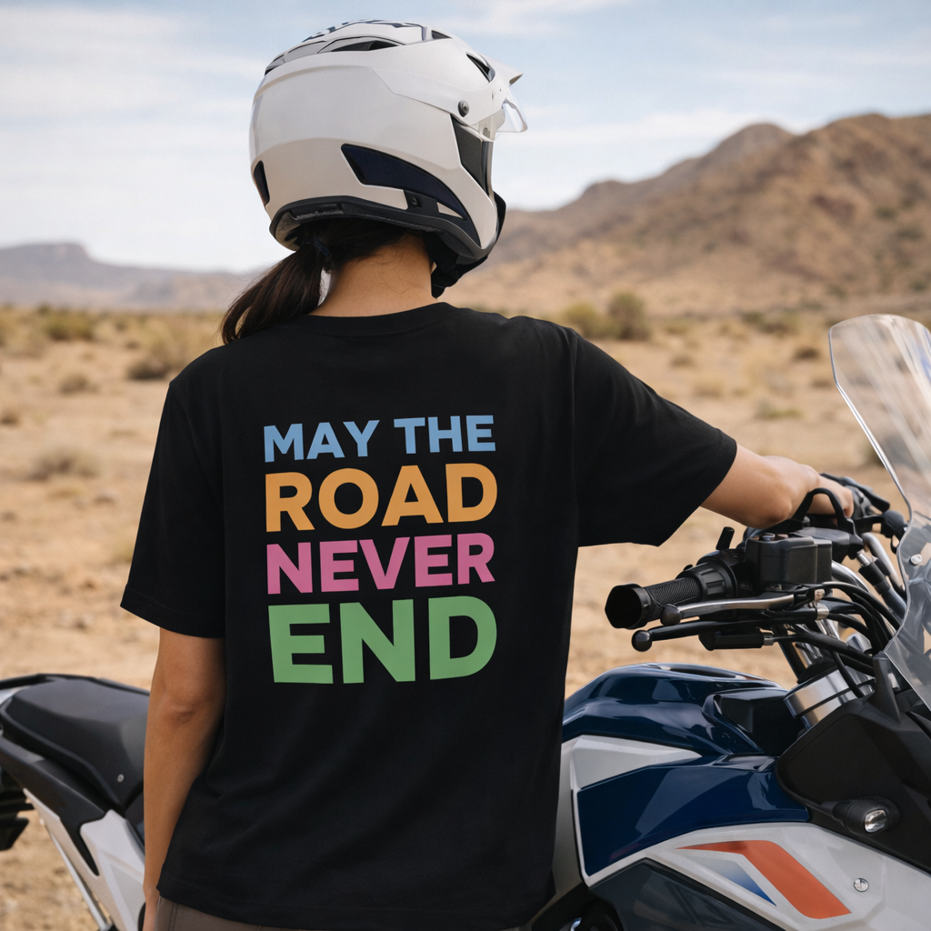 T-shirt moto femme - ADN