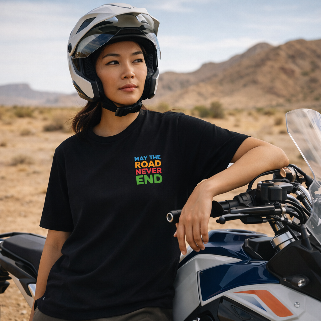T-shirt moto femme - ADN