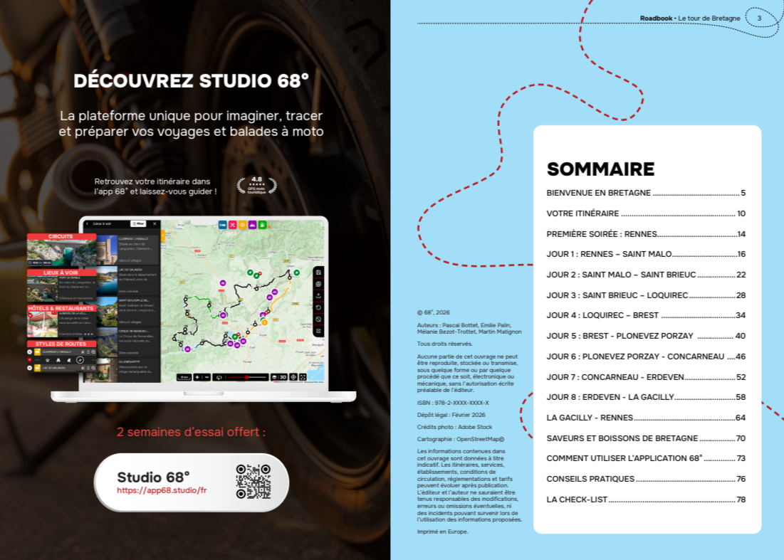 Le Tour de Bretagne à moto