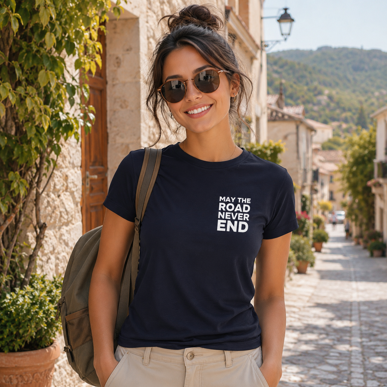 T-shirt Femme - Horizons colorés