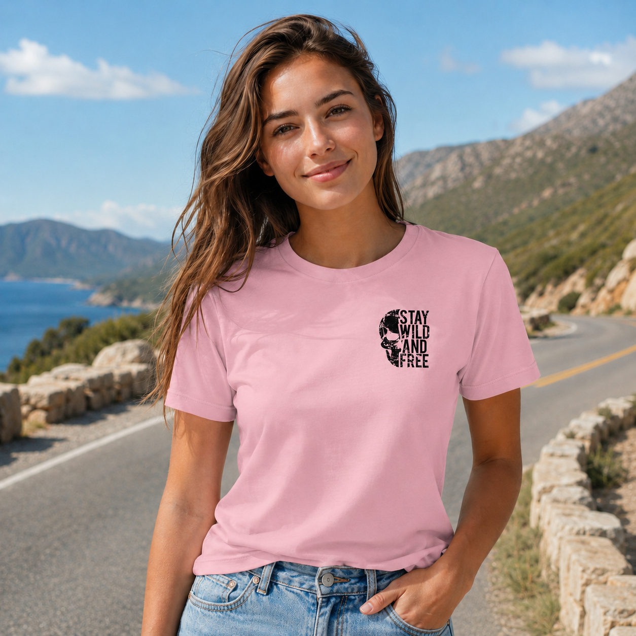 T-shirt Femme - Wild & Free