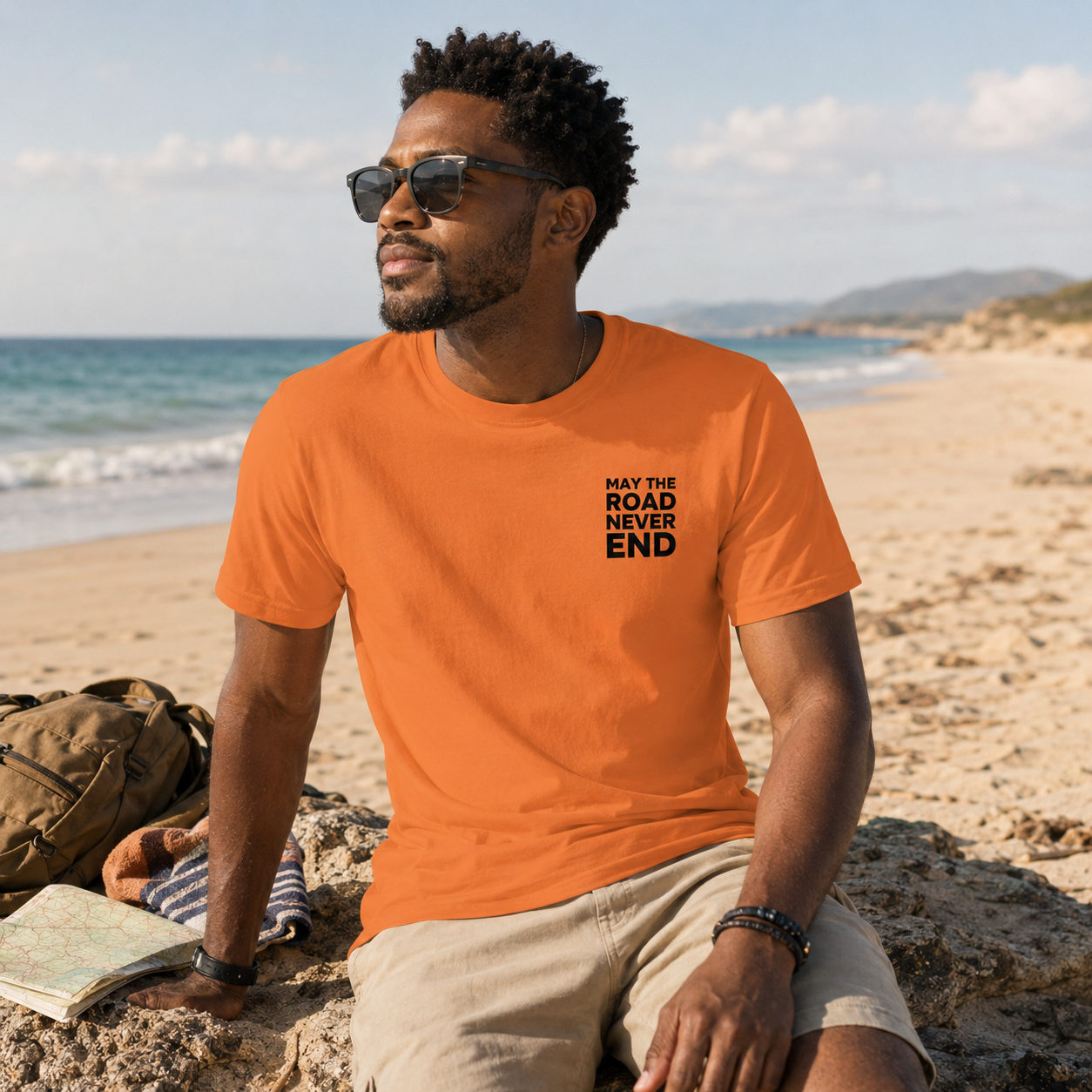 T-shirt homme - Horizons colorés