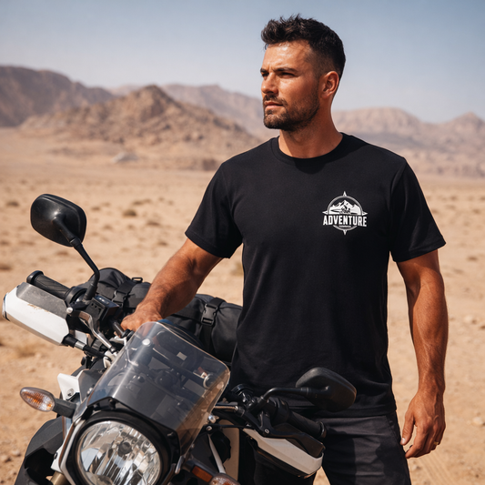 T-shirt moto homme - Aventure